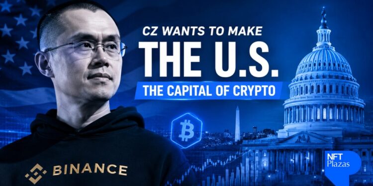 CZ quer fazer dos EUA a ‘capital da criptografia’