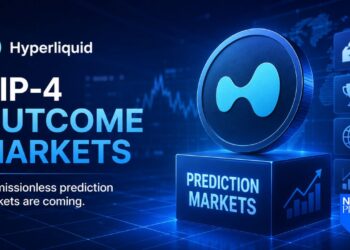 Hyperliquid planeja mercados de resultados sem permissão com atualização HIP-4, expandindo as ambições do mercado de previsão