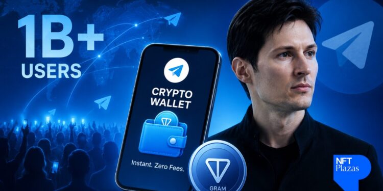 Pavel Durov quer dar a um bilhão de usuários de telegramas uma carteira criptografada nativa