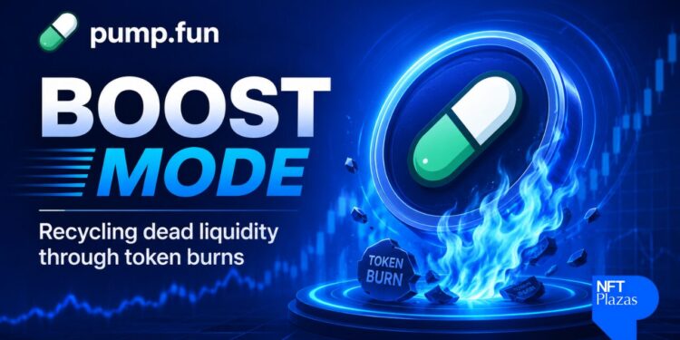 Pump.fun lança modo BOOST para reciclar liquidez morta por meio de queima de tokens