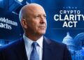 CEO do Goldman Sachs rompe com Wall Street para apoiar Crypto CLARITY Act