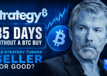 35 dias sem compra de Bitcoin por Saylor: a estratégia virou vendedora para sempre?