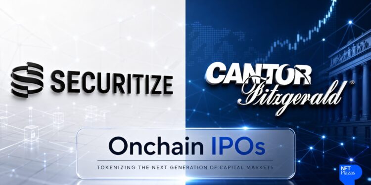 Cantor e Securitize fazem parceria para trazer IPOs para dentro da rede