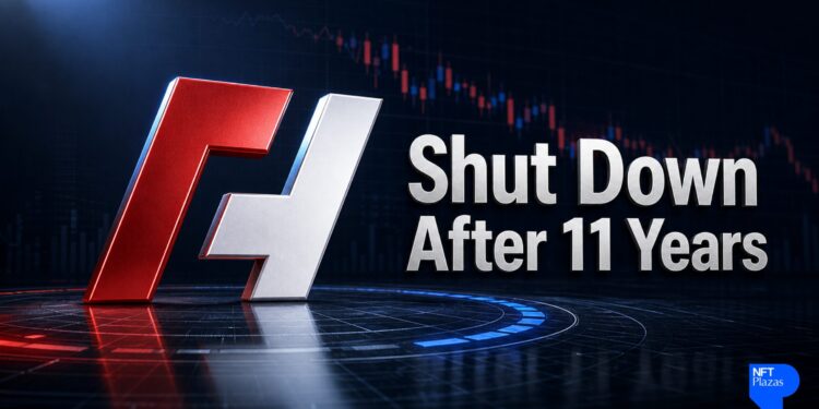 BitMEX encerrará exchange de criptomoedas após 11 anos
