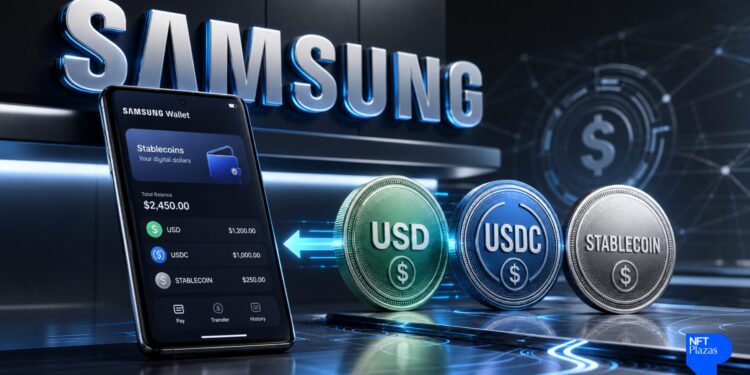 Samsung confirma que o suporte Stablecoin está chegando à Samsung Wallet